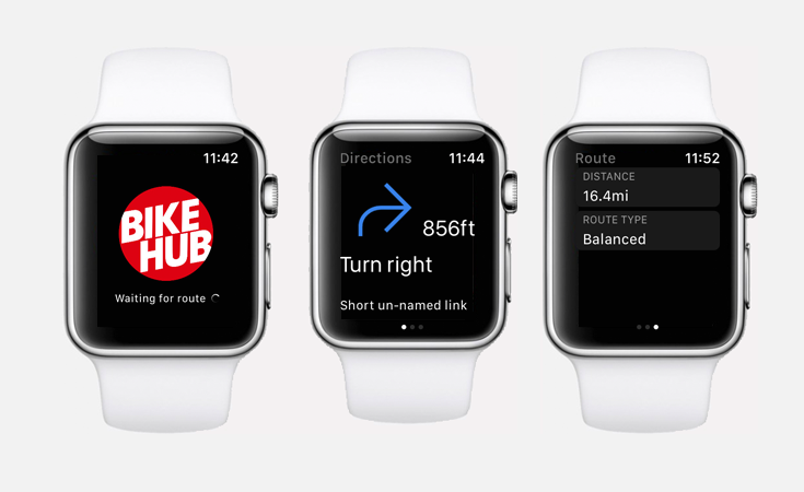 Bike Hub Apple Watch app