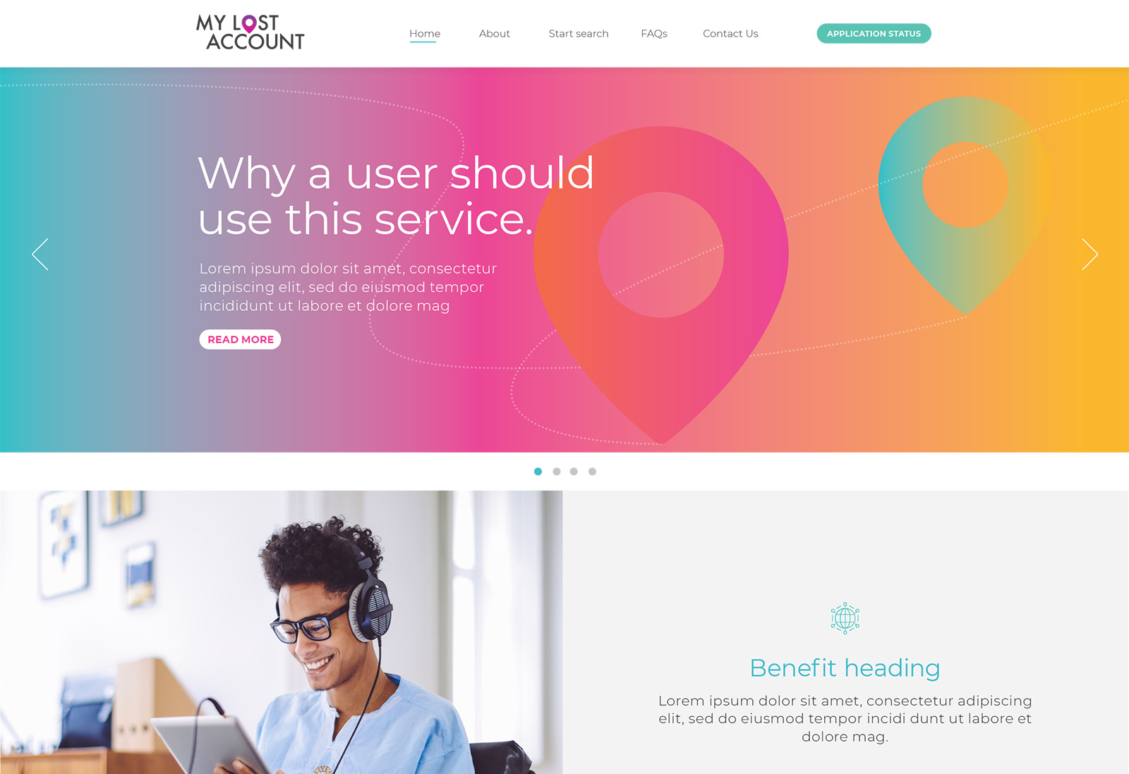 My Lost Account - Fintech portal used by UK banks